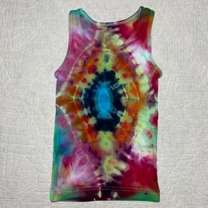 Medium 8 Eye Ice Tie-Dye Tank Top Children's